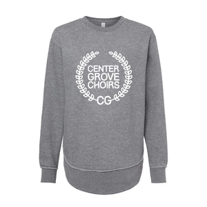 Center Grove Choir Light Grey Women's Crewneck