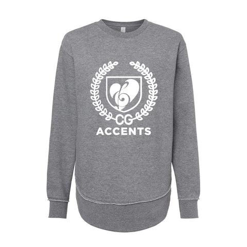 Accents Light Grey Women's Crewneck