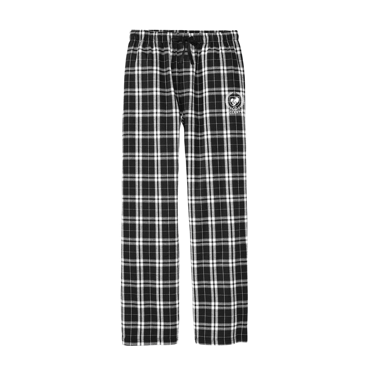 Accents Men's Black Flannel Pants