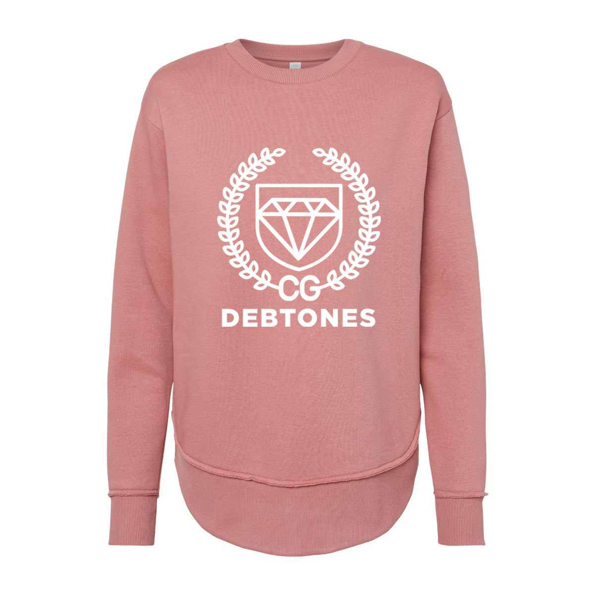 Debtones Mauve Women's Crewneck