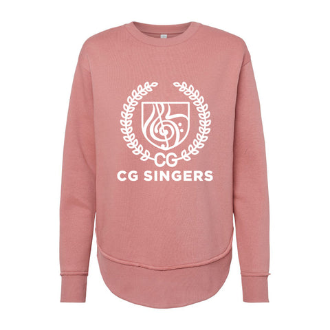 Center Grove Singers Mauve Women's Crewneck