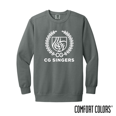 Center Grove Singers Grey Logo Crewneck