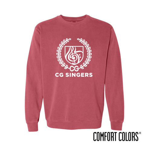 Center Grove Singers Red Logo Crewneck