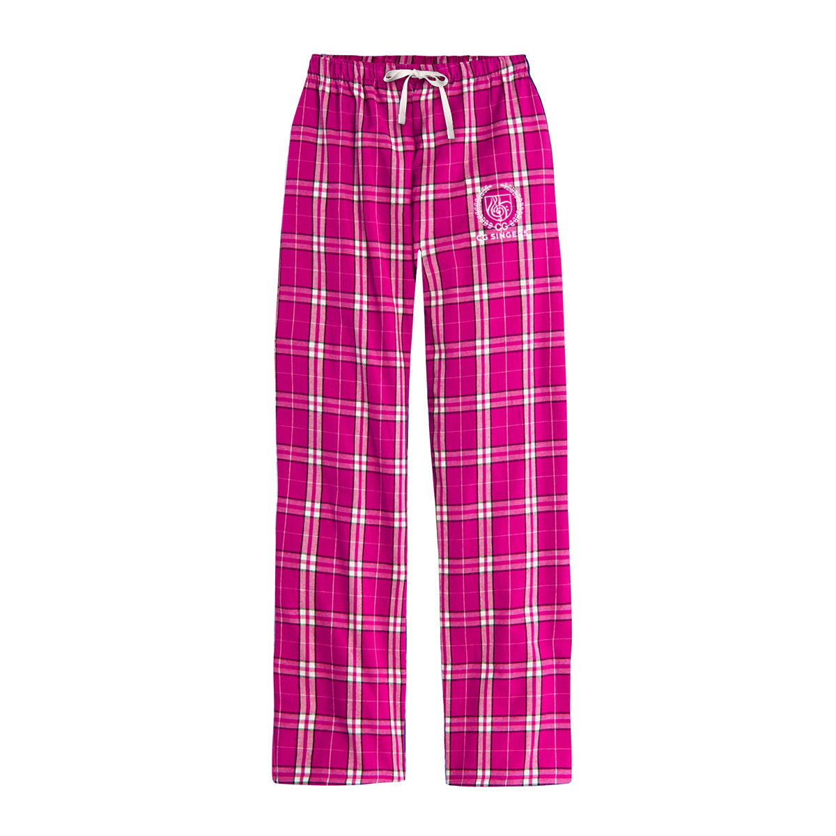 Center Grove Singers Women's Fuchsia Flannel Pants