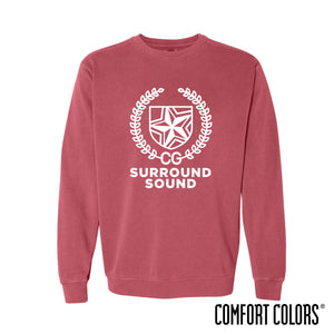 Surround Sound Red Logo Crewneck
