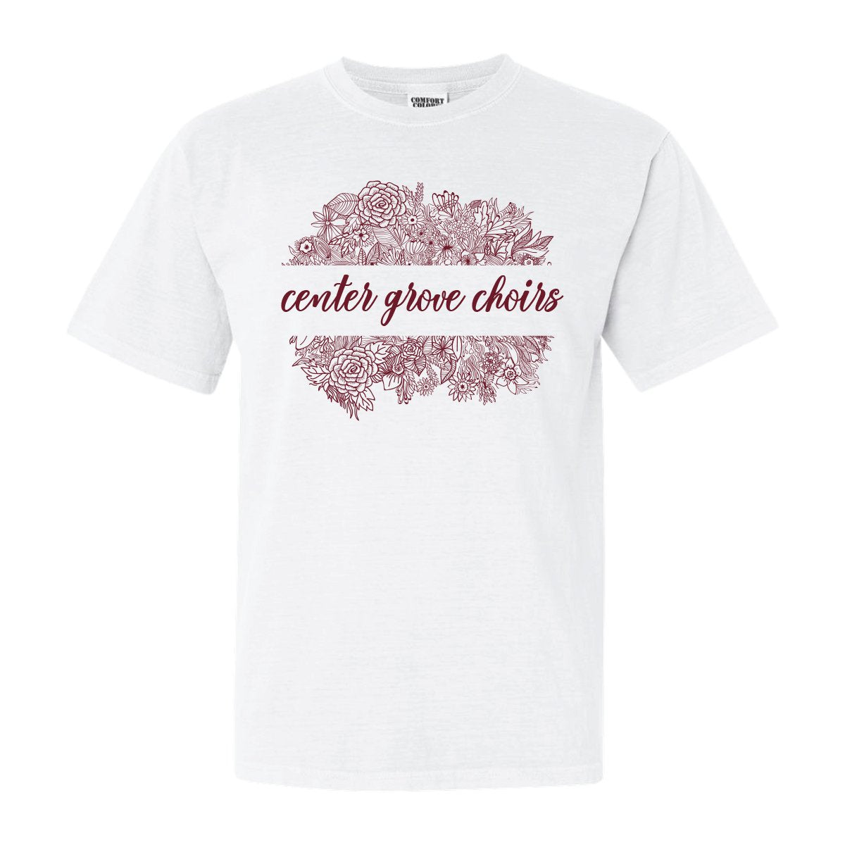 Center Grove Choir Comfort Colors Floral Tee