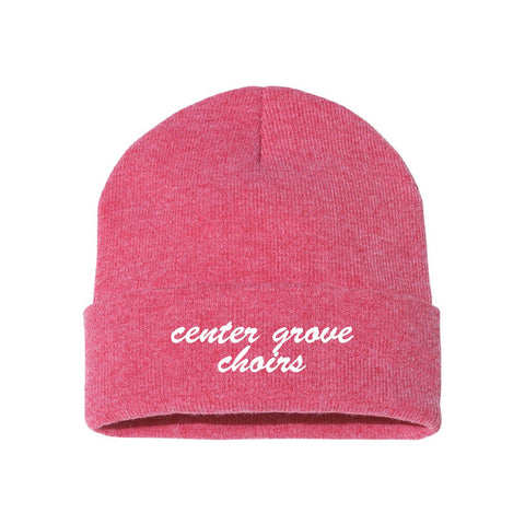 Center Grove Choir Red Classic Knit Beanie