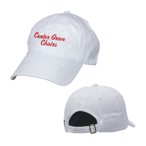 Center Grove Choir White Ball Cap