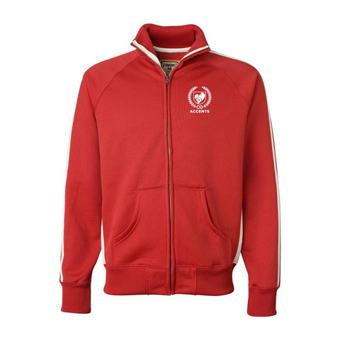 Accents Red Track Jacket