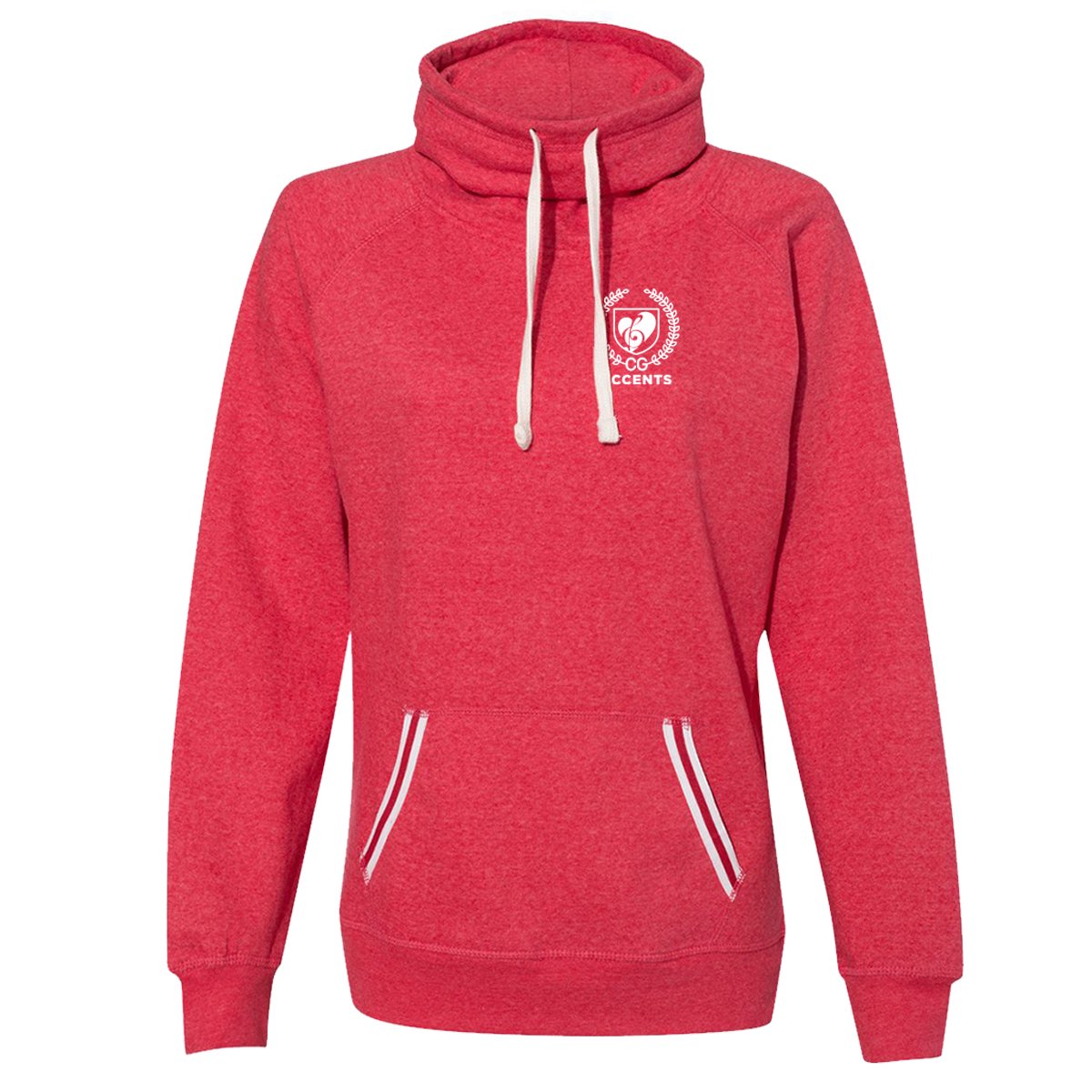 Accents Cowl Neck Sweatshirt