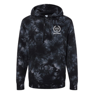 Debtones Black Tie Dye Hoodie