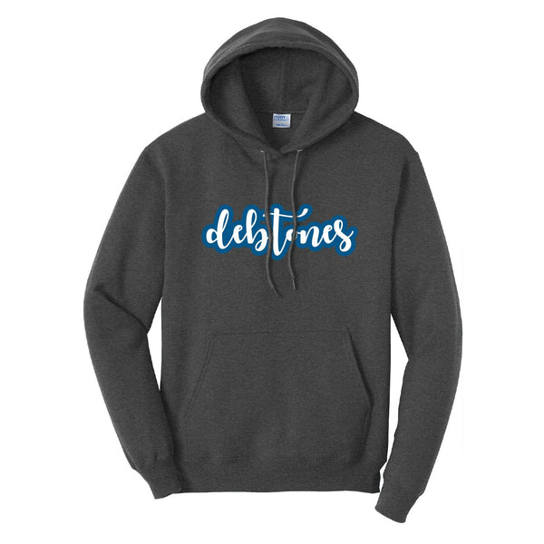 Debtones Sewn On Letter Hoodie