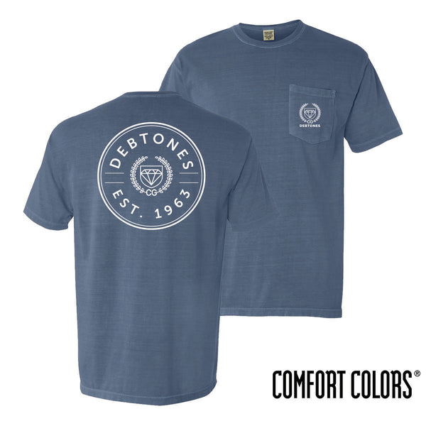 Debtones Comfort Colors Pocket Badge Short Sleeve Tee