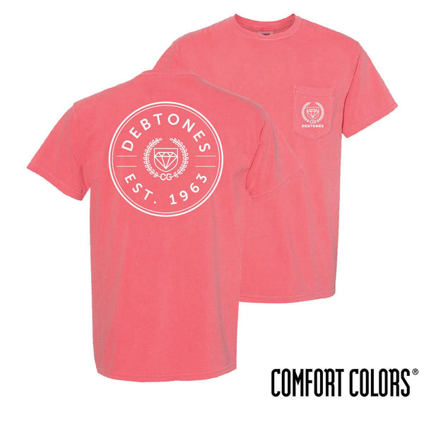 Debtones Comfort Colors Pocket Badge Short Sleeve Tee