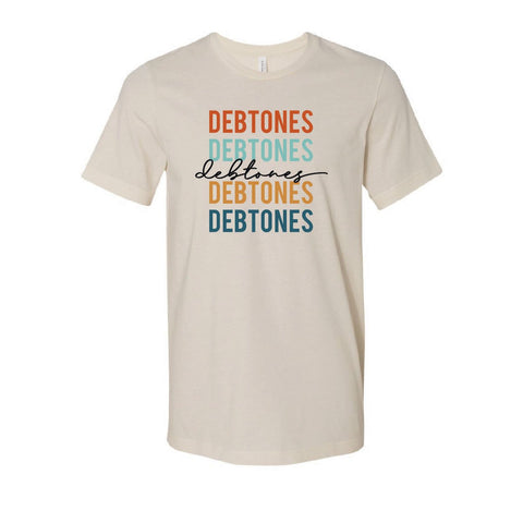 Debtones Retro Earth Tone Short Sleeve Tee