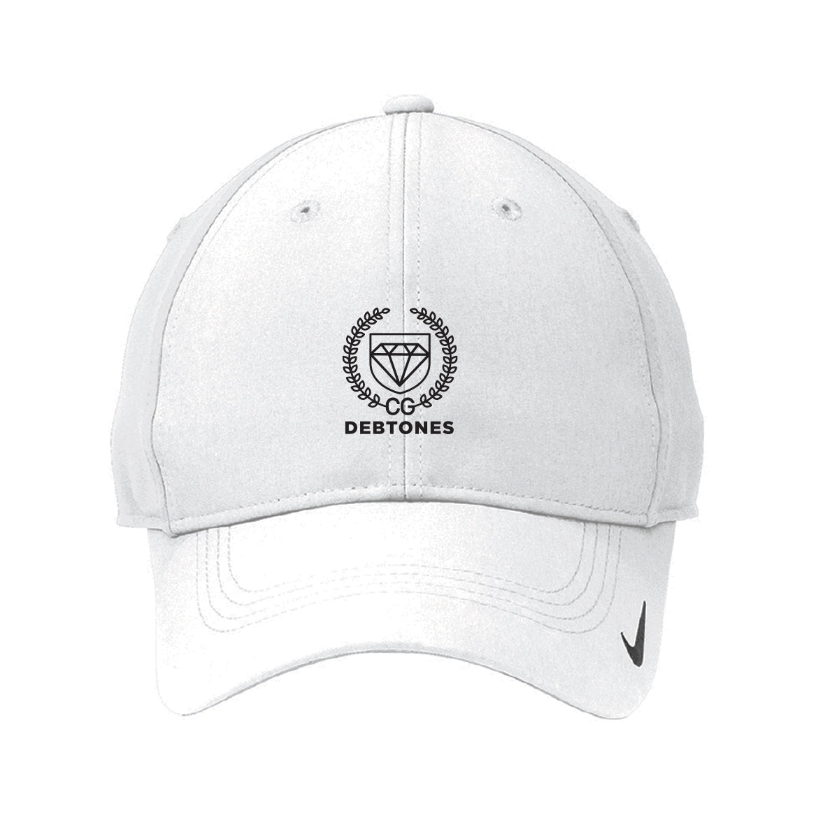 Debtones White Nike Hat