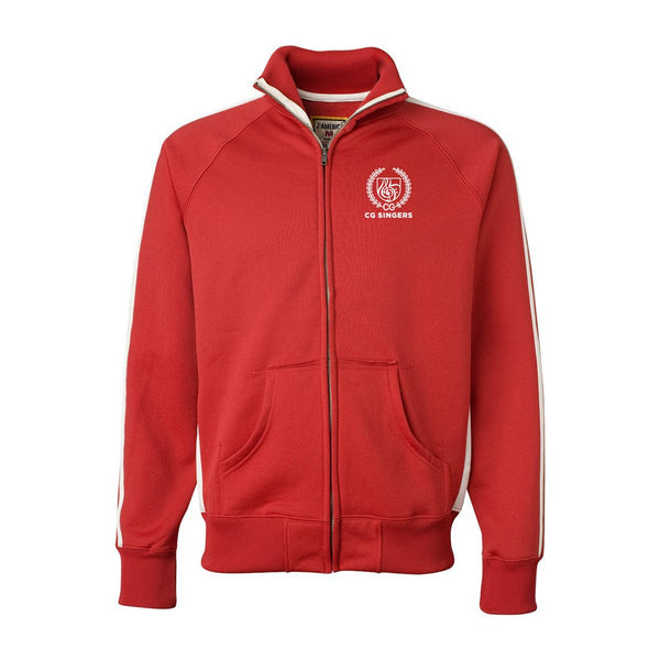Center Grove Singers Red Track Jacket