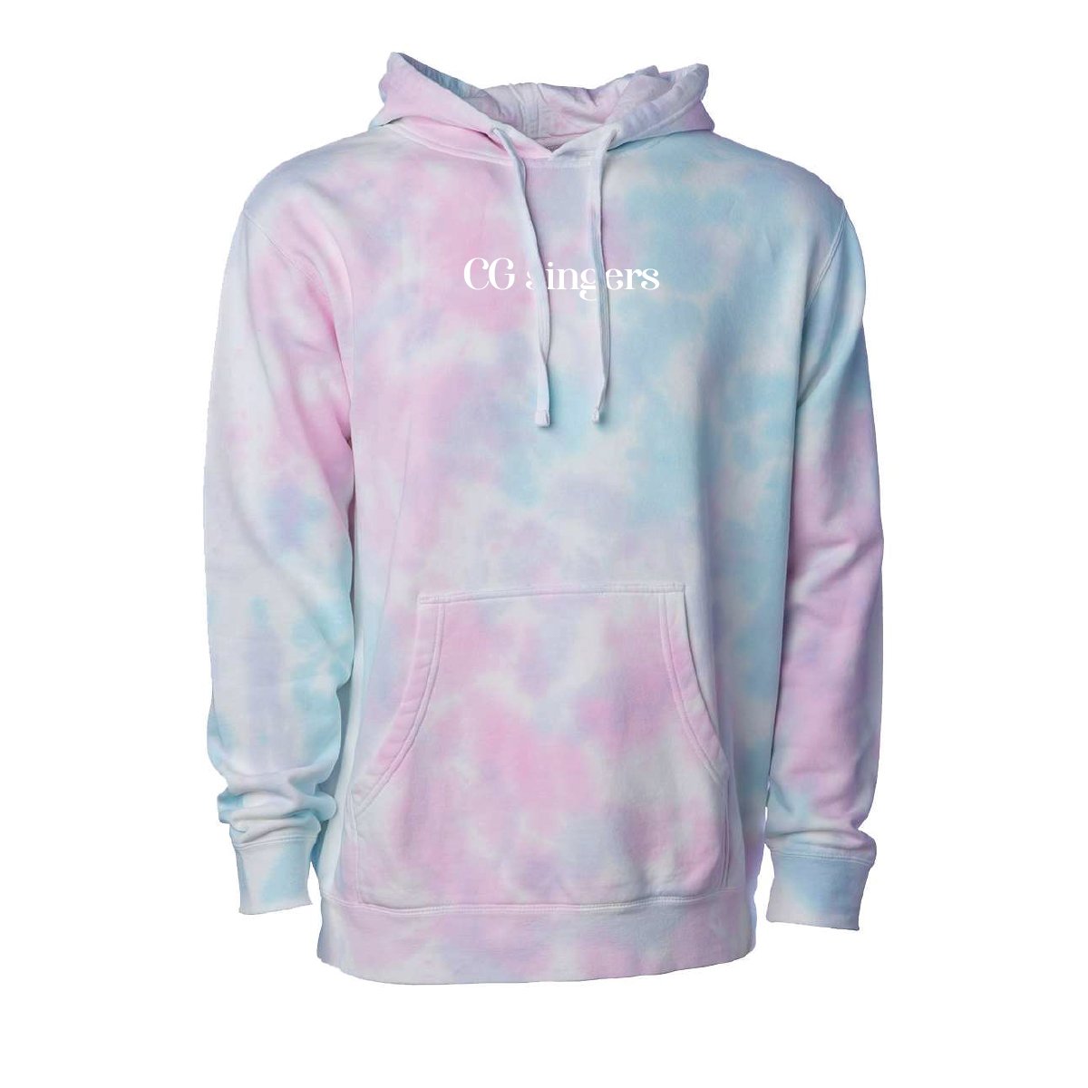 Center Grove Singers Cotton Candy Tie Dye Hoodie