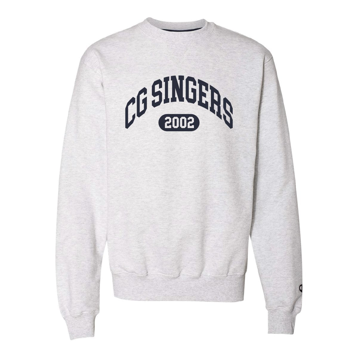 Center Grove Singers Gray Champion Crewneck Sweatshirt