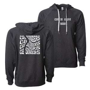 Center Grove Singers Charcoal Wave Hoodie