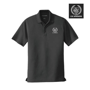 Center Grove Singers Black Crest Polo