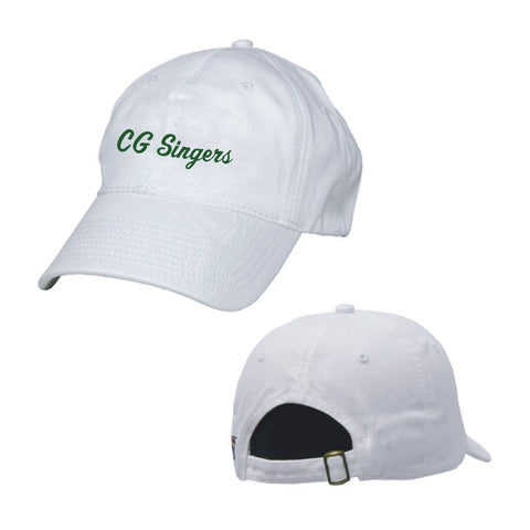 Center Grove Singers White Ball Cap