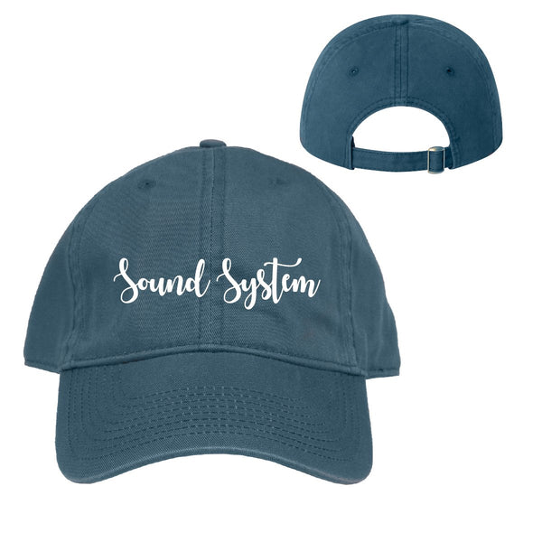 Sound System Vintage Blue Ball Cap