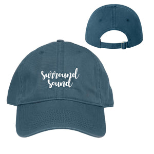 Surround Sound Vintage Blue Ball Cap
