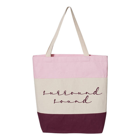 Surround Sound Pink Tote