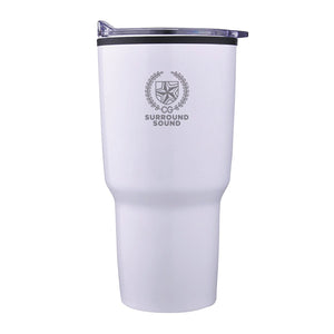 Surround Sound 30oz White Tumbler